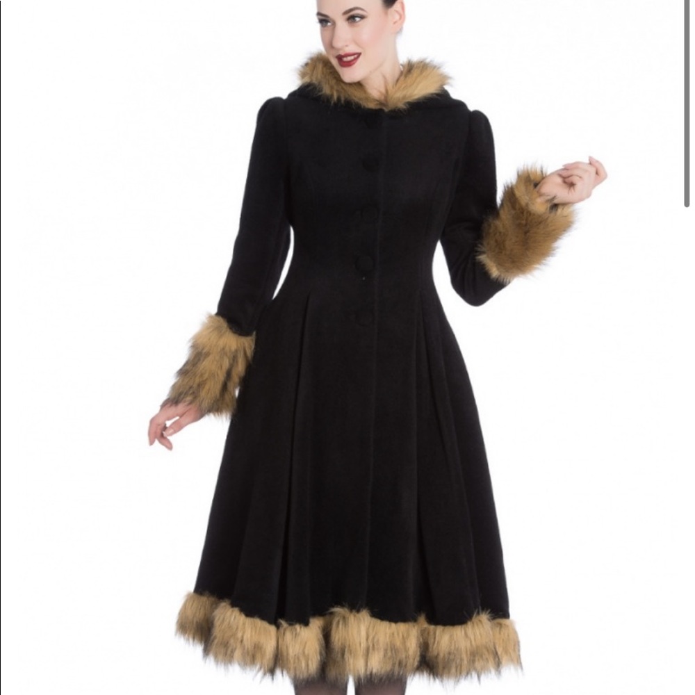 Relist- Hell Bunny Isadora coat NWT size 2X
